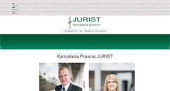 Desktop Screenshot of kancelaria-jurist.net